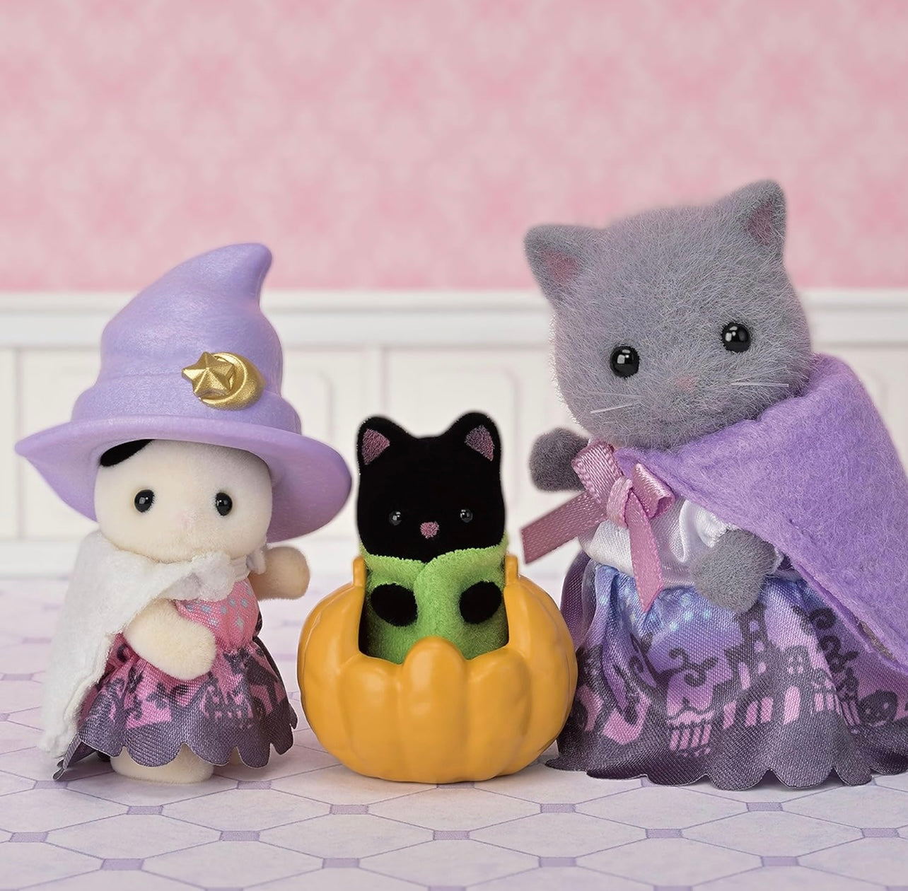 Calico Critters Halloween Surprise Party