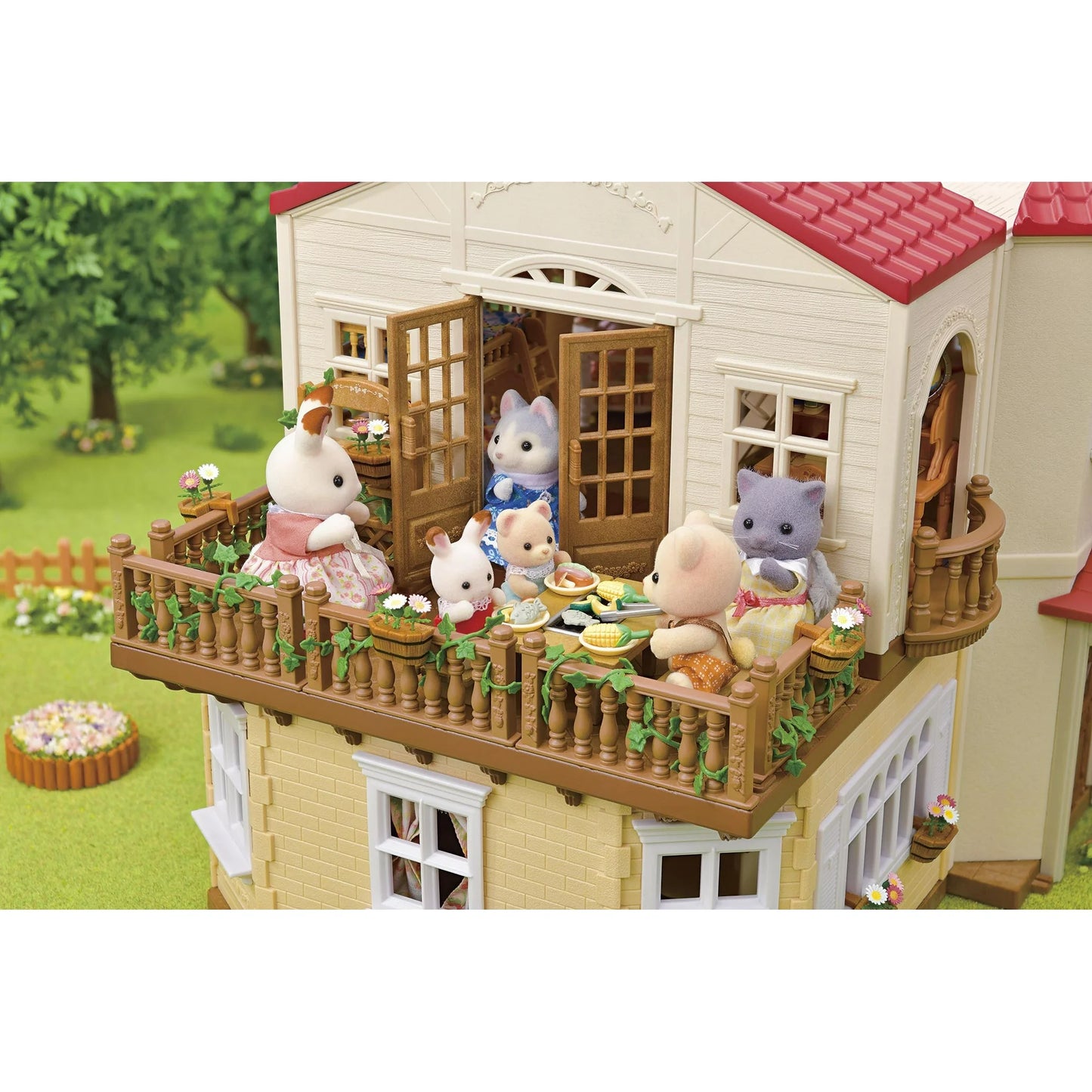 Calico Critters Red Roof Country Home Gift Set