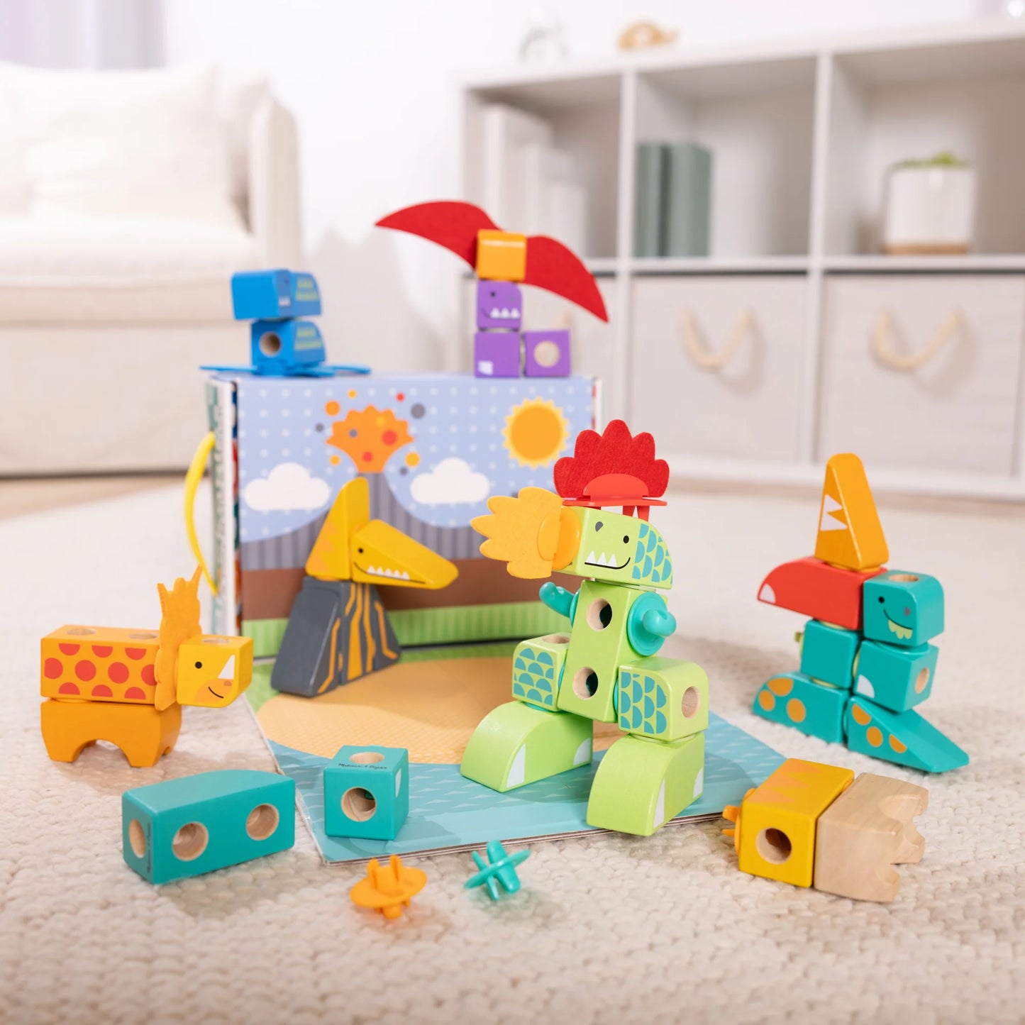 Blockables Dinosaur Play Set
