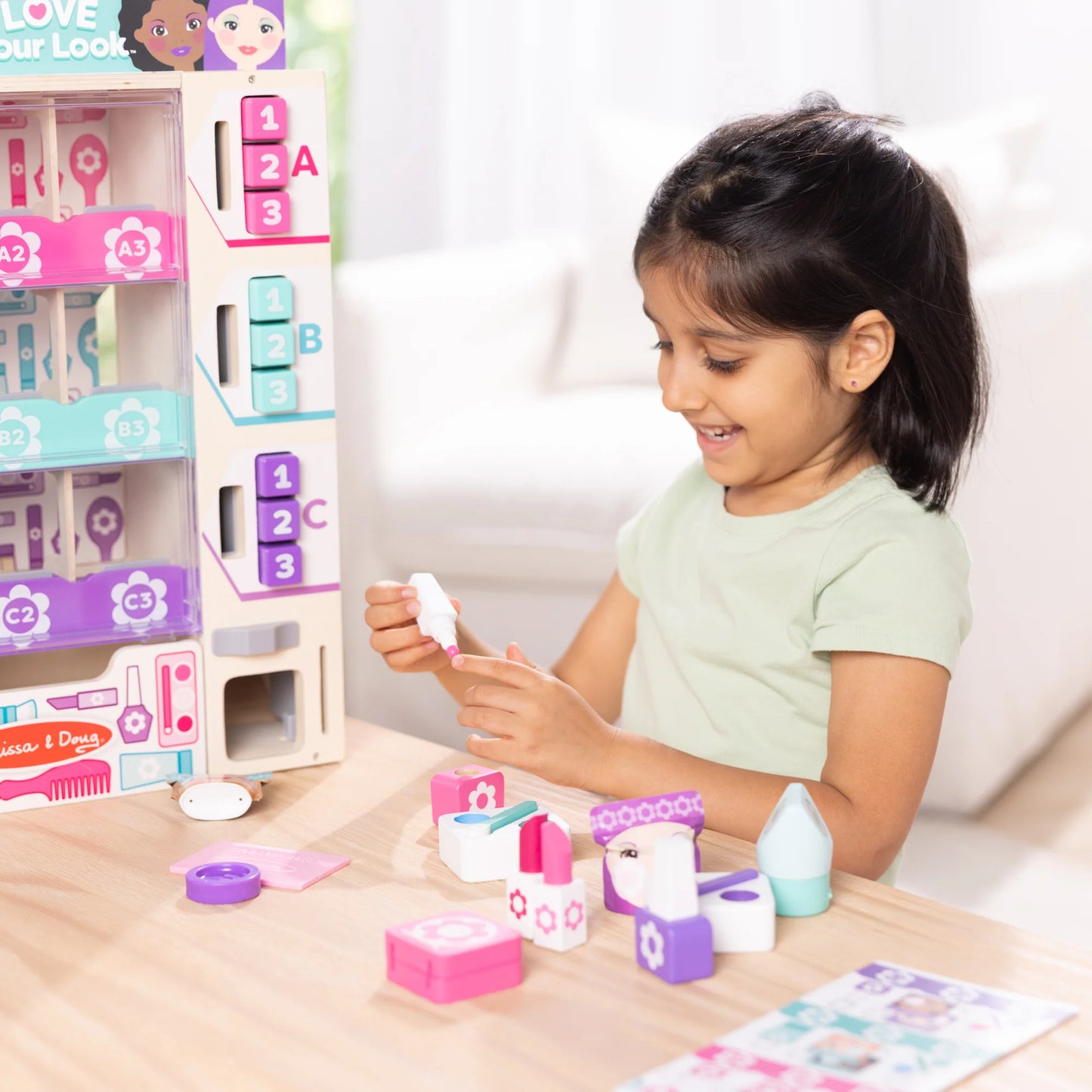 Sort, Stock, Select Beauty Kiosk Play Set