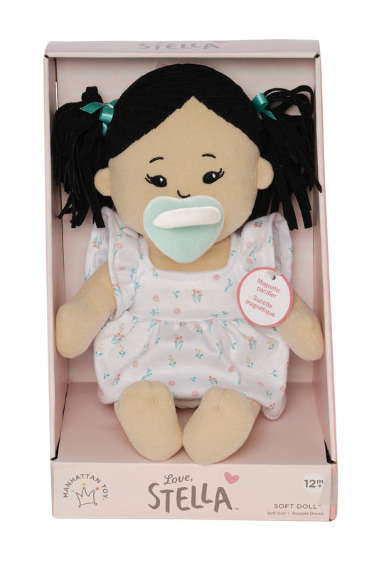 Love, Stella Light Beige Doll with Black Pigtails