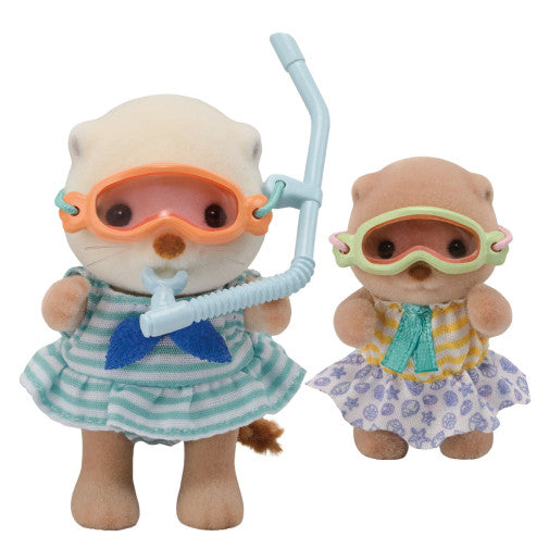 Calico Critters Sea Otter Splashy Snorkel Set