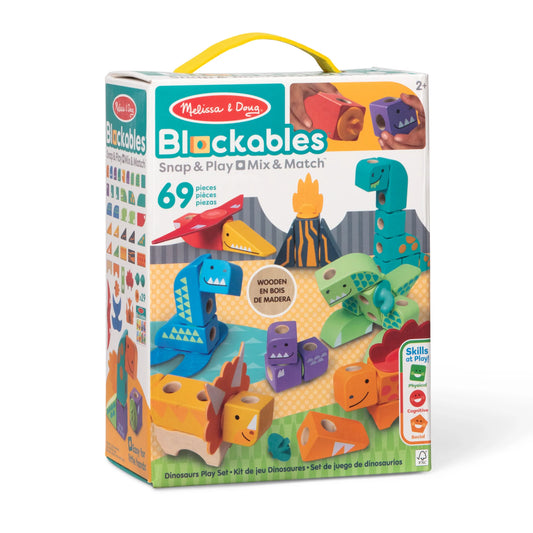 Blockables Dinosaur Play Set