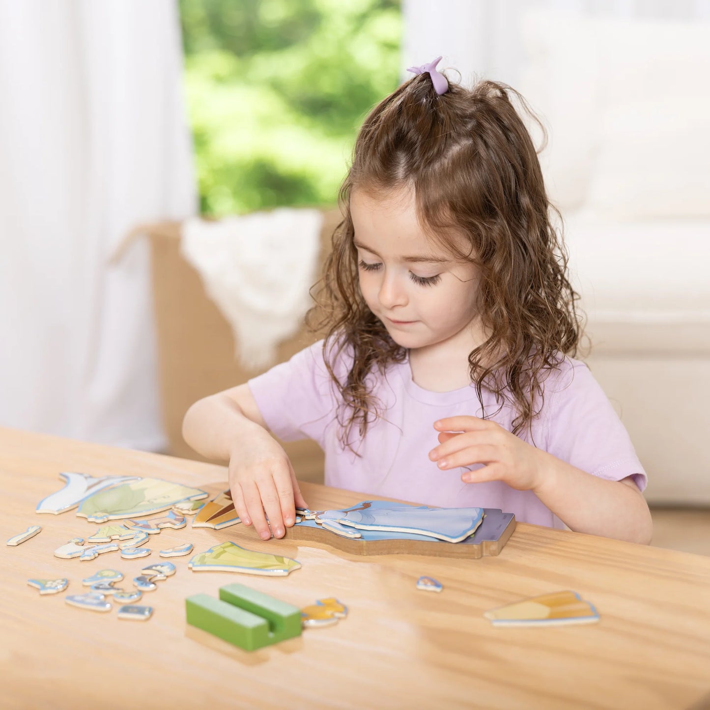 Tiana Wooden Magnetic Dress-Up