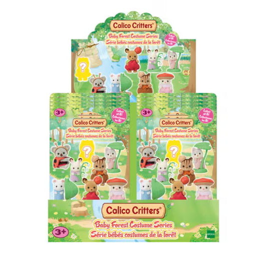 Calico Critter Baby Forest Costume Mystery Pouch