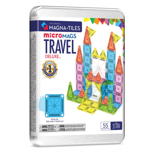 Magna-Tiles Travel Set Deluxe 55 Piece Set
