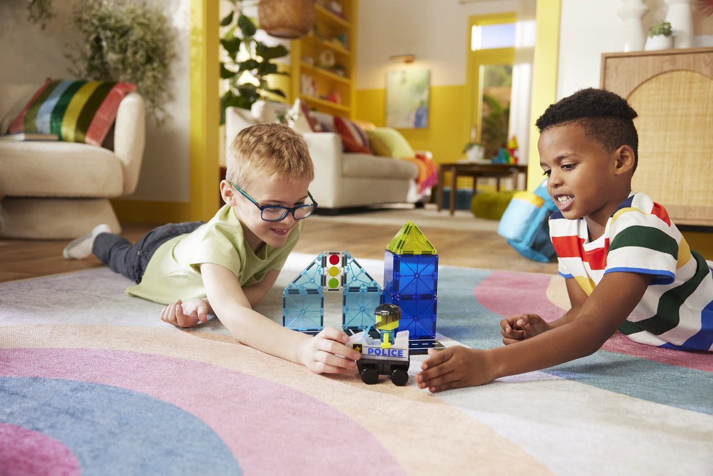 Magna-Tiles Police Patrol 20 Piece Set