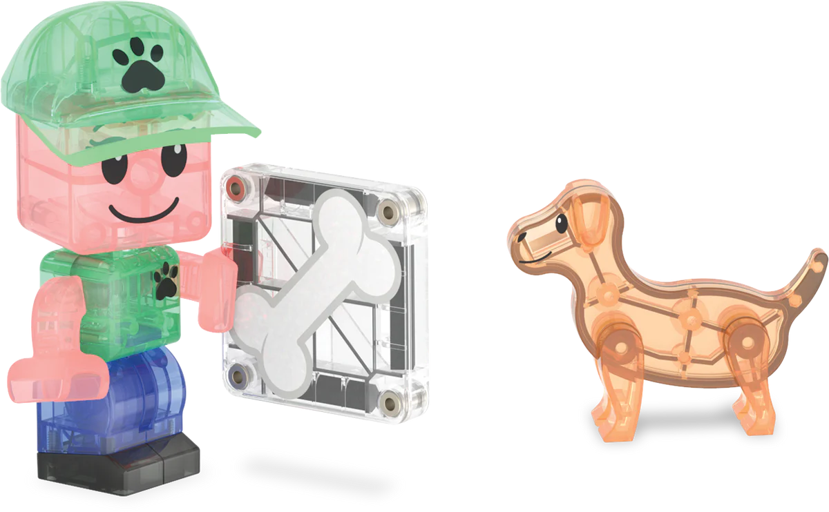 Magna-Tiles Puppy Park 27 Piece Set