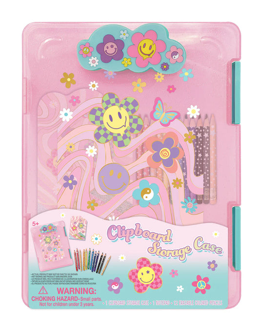 Groovy Flower Clipboard Storage