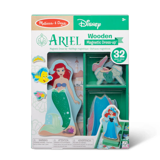 Ariel Wooden Magnetic Dress-Up