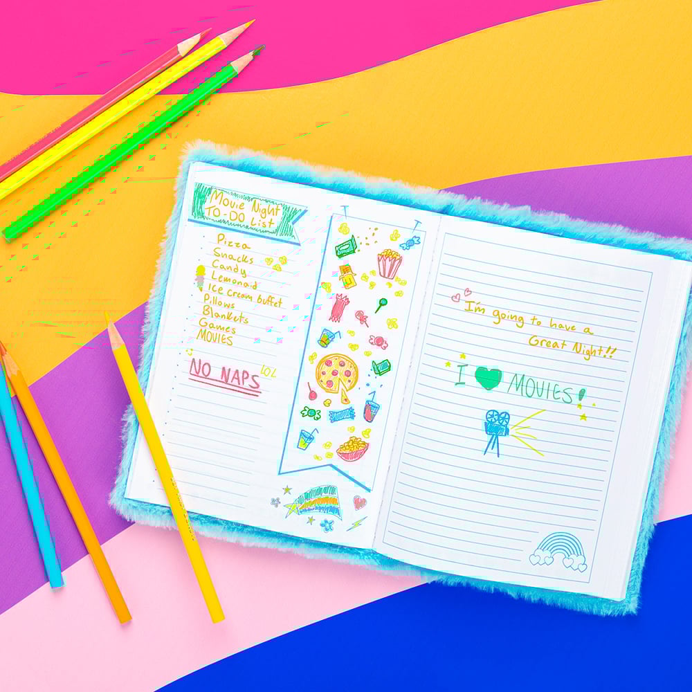 Fuzzy Daisy Journal