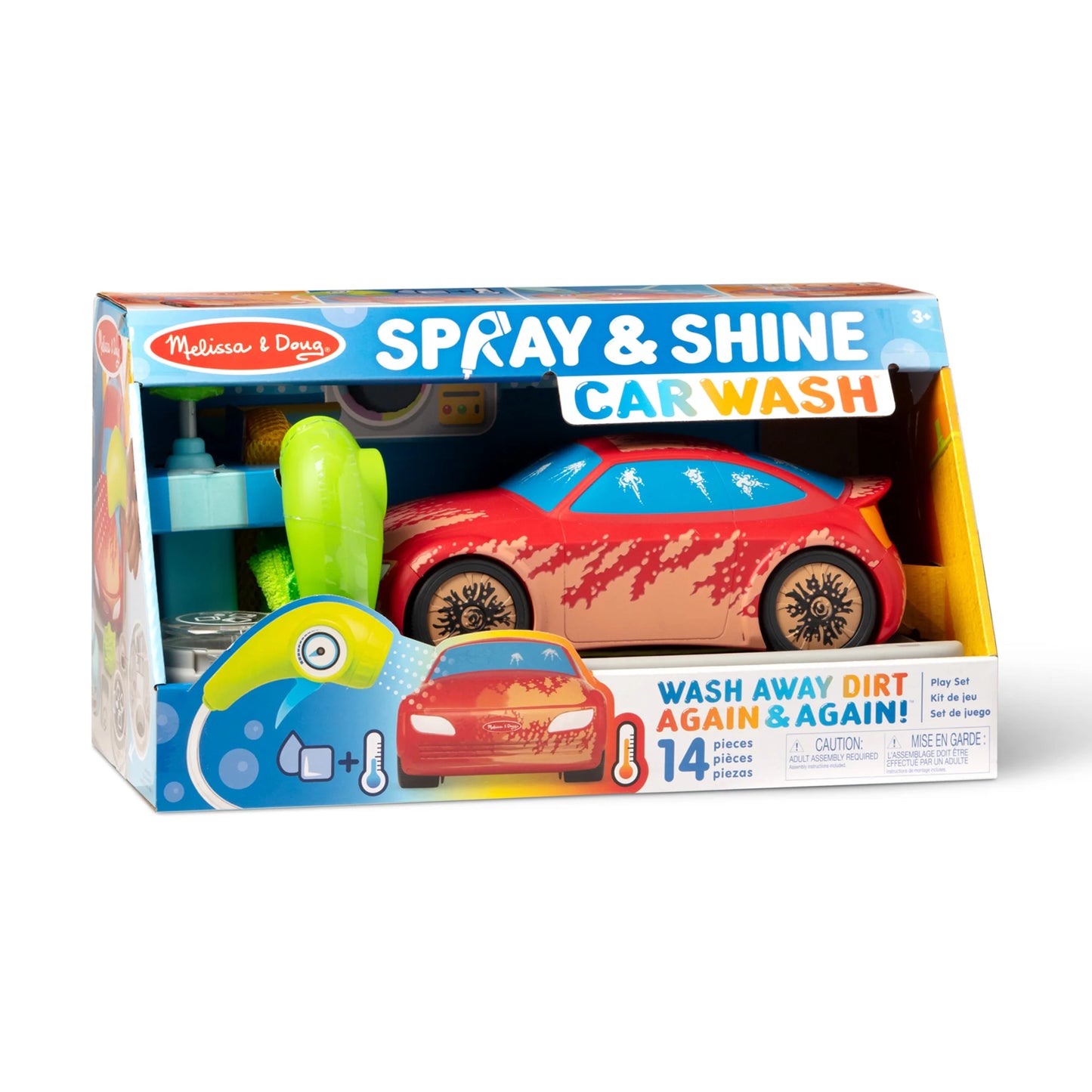Spray & Shine Car Wash Play Set