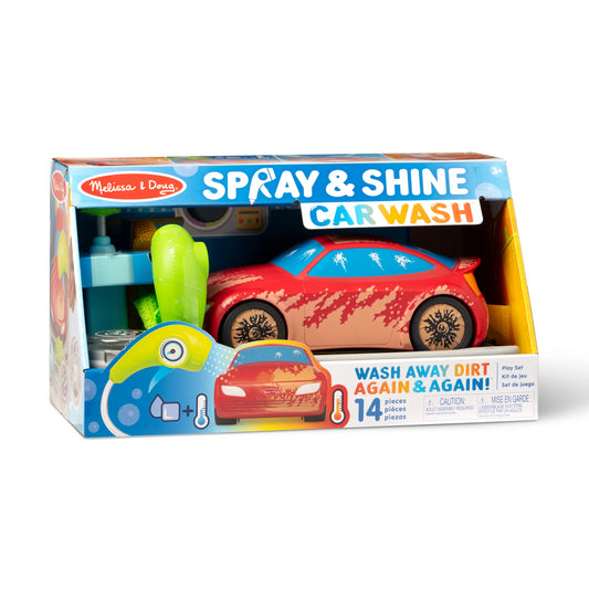 Spray & Shine Car Wash Play Set