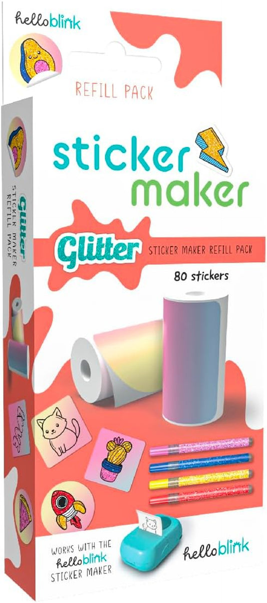 Hello Blink Sticker Maker Glitter Refill