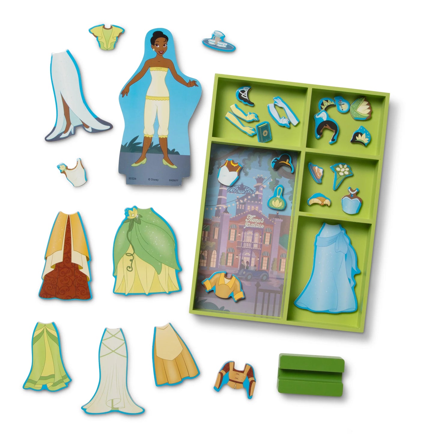 Tiana Wooden Magnetic Dress-Up