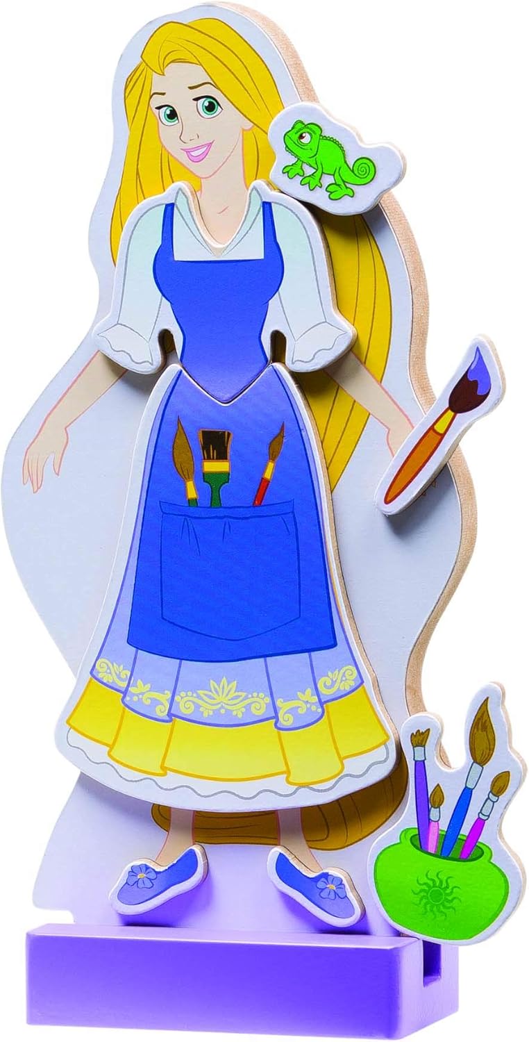 Rapunzel Wooden Magnetic Dress-Up