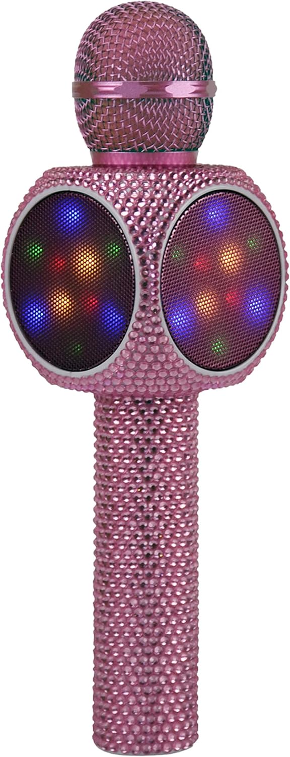 Pink Bling Karaoke Microphone