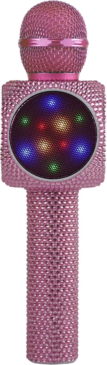 Pink Bling Karaoke Microphone