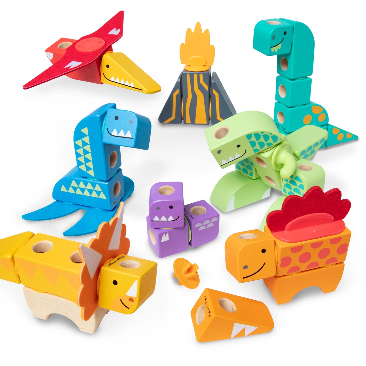 Blockables Dinosaur Play Set