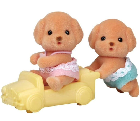Calico Critters Toy Poodle Twins