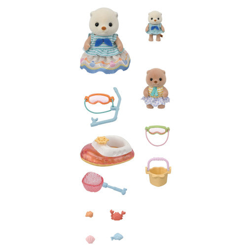 Calico Critters Sea Otter Splashy Snorkel Set