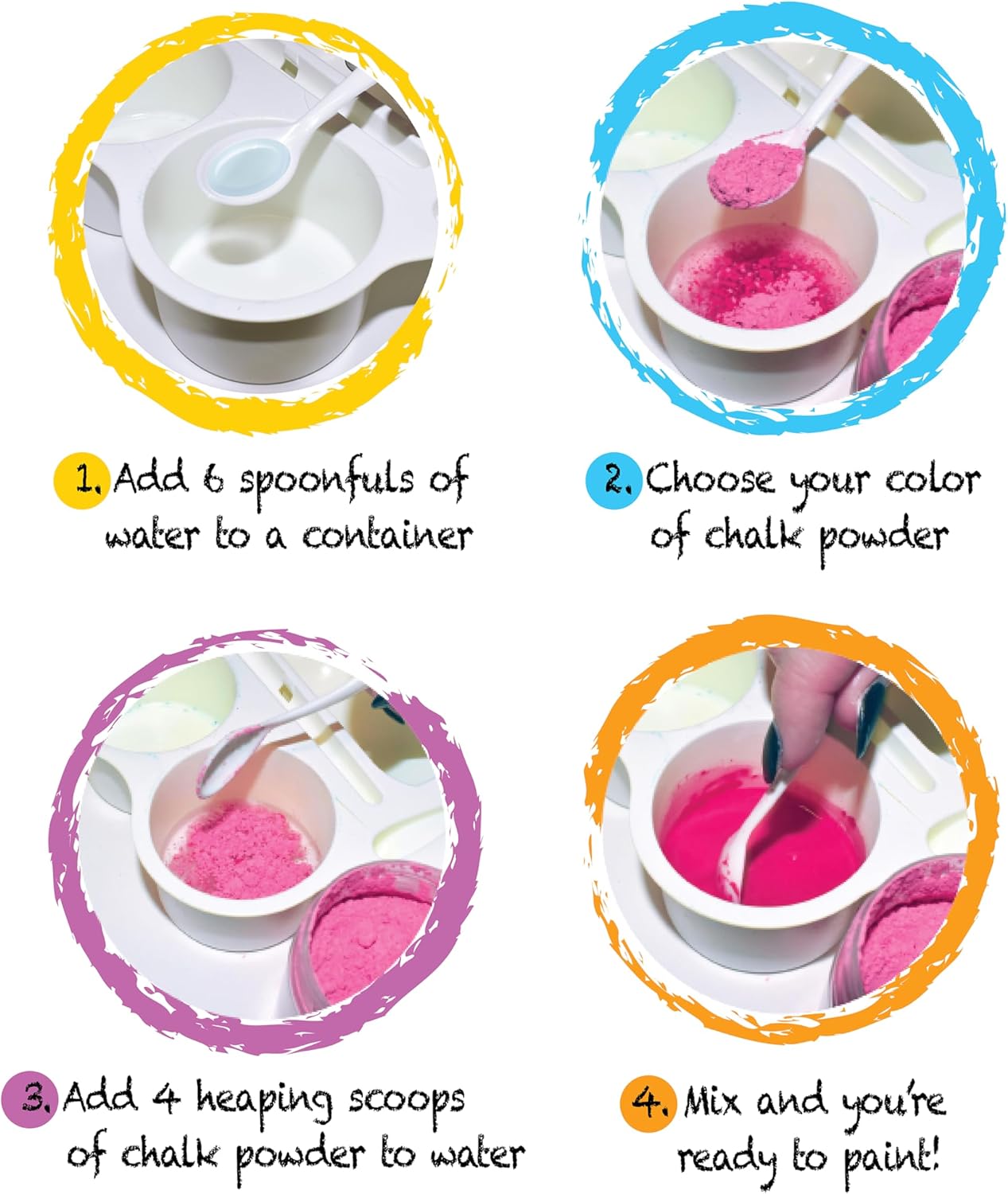 DIY Sidewalk Chalk Paint