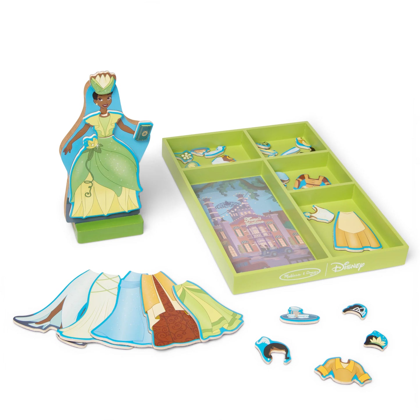 Tiana Wooden Magnetic Dress-Up