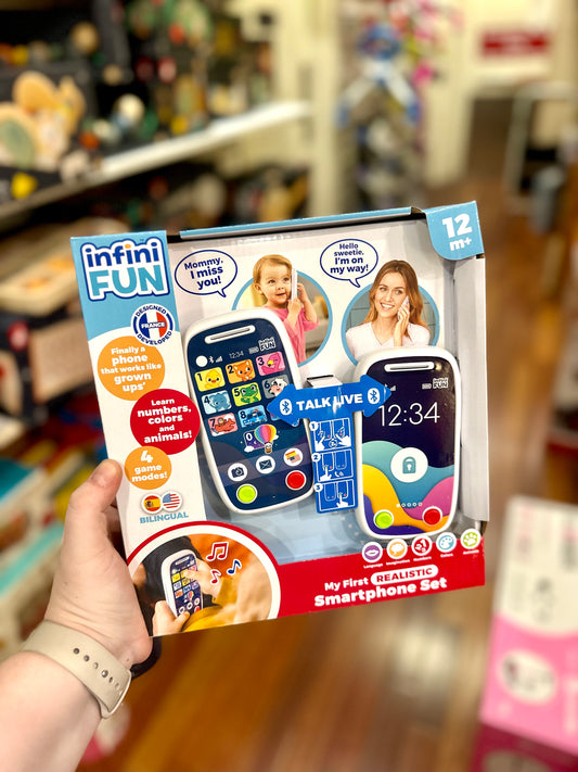 Infinifun My First Smartphone/Walkie Talkie Set