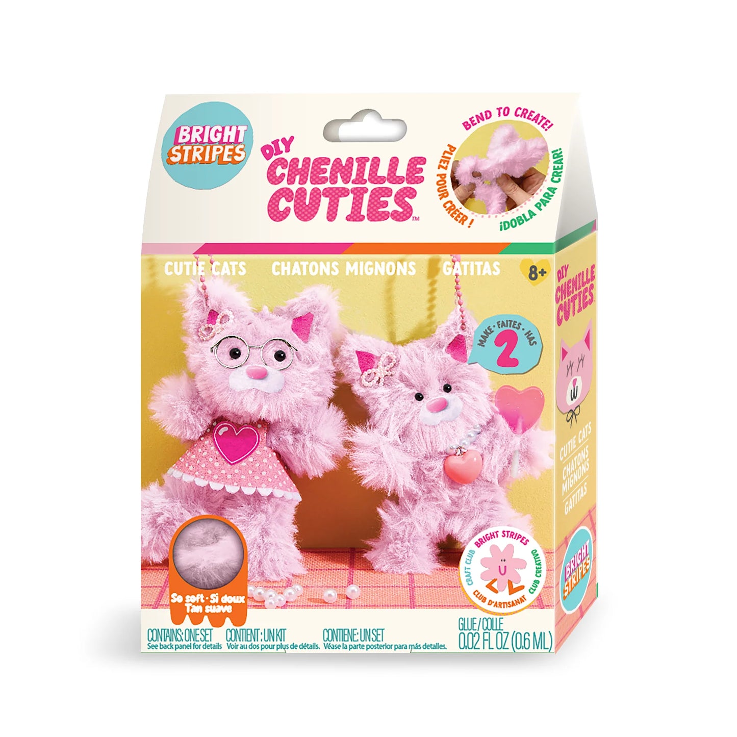 Cutie Cats DIY Chenille Cuties