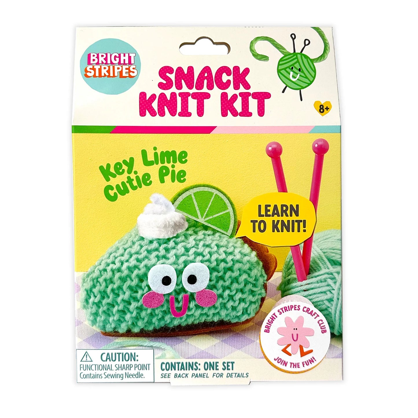 Key Lime Cutie Pie Knit Kit