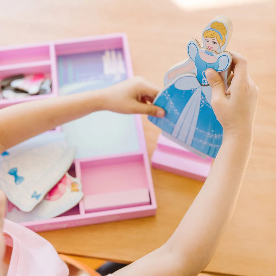 Cinderella Wooden Magnetic Dress-Up