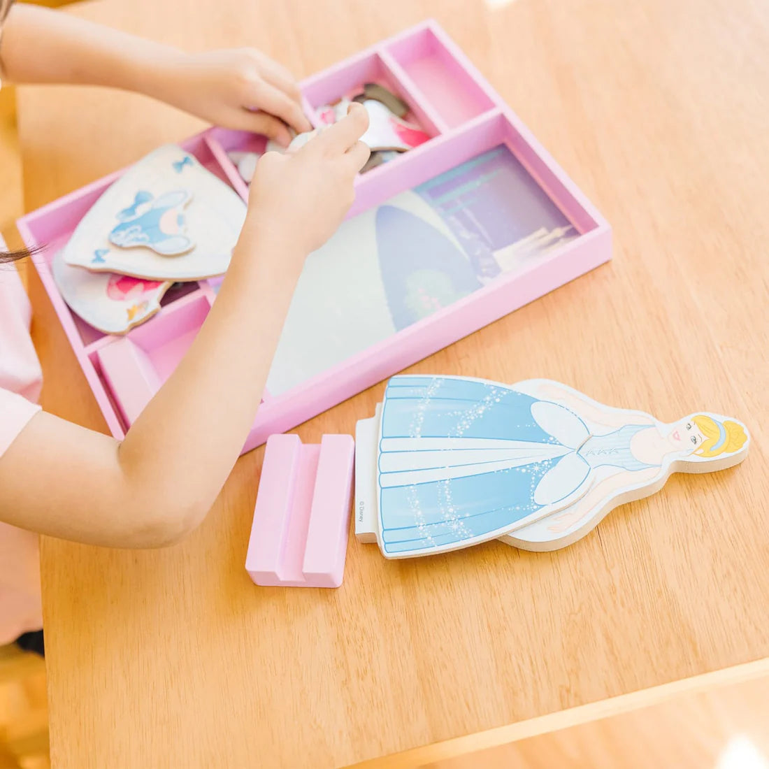 Cinderella Wooden Magnetic Dress-Up