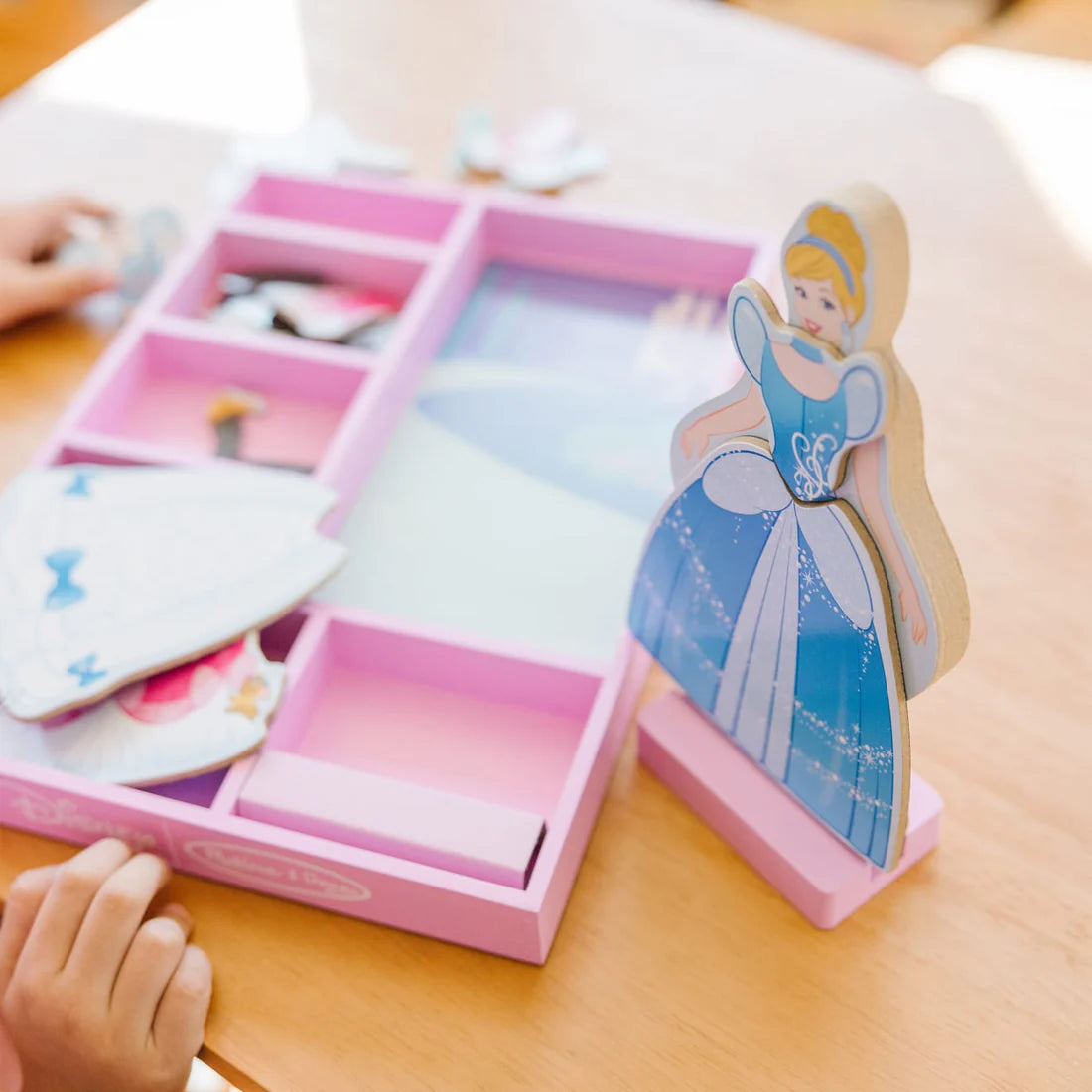 Cinderella Wooden Magnetic Dress-Up