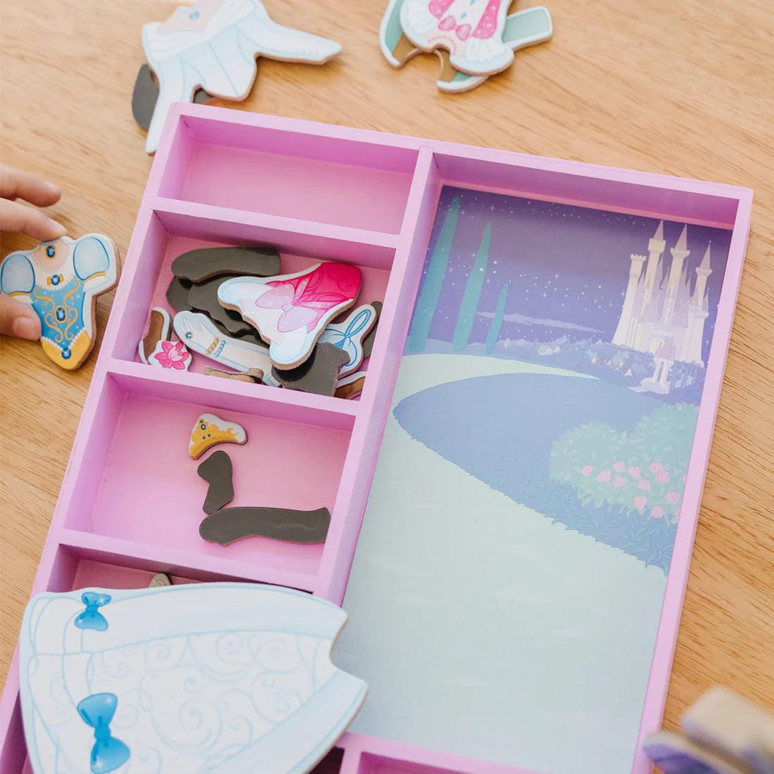 Cinderella Wooden Magnetic Dress-Up