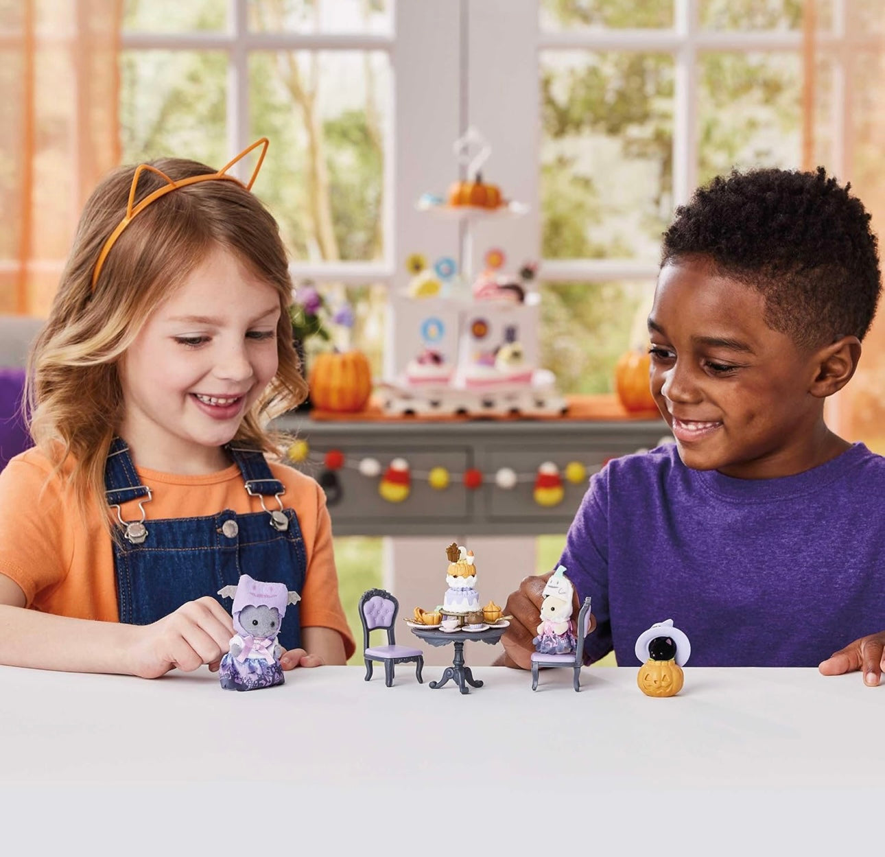 Calico Critters Halloween Surprise Party