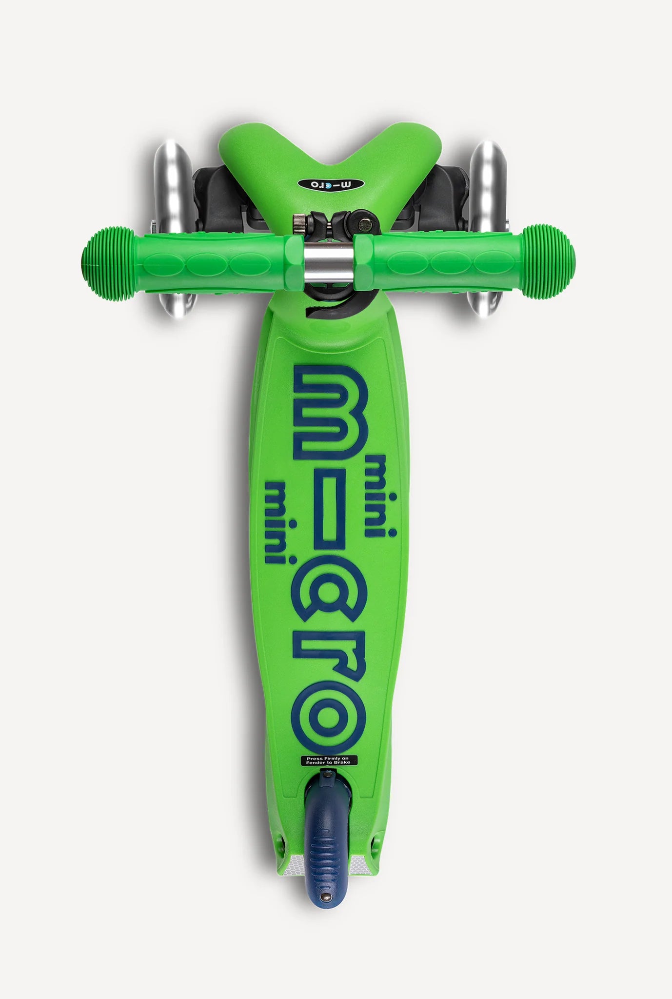Green Micro Mini LED Scooter