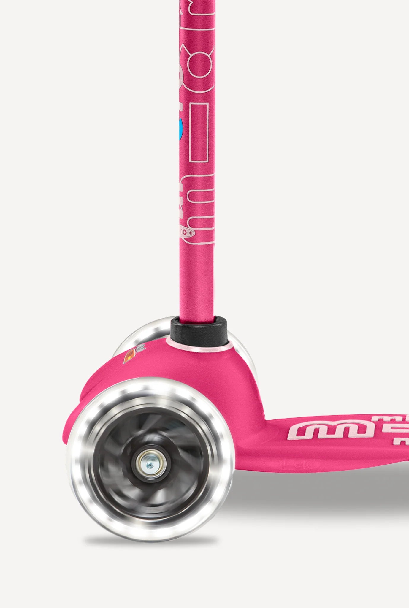 Pink Micro Mini LED Scooter