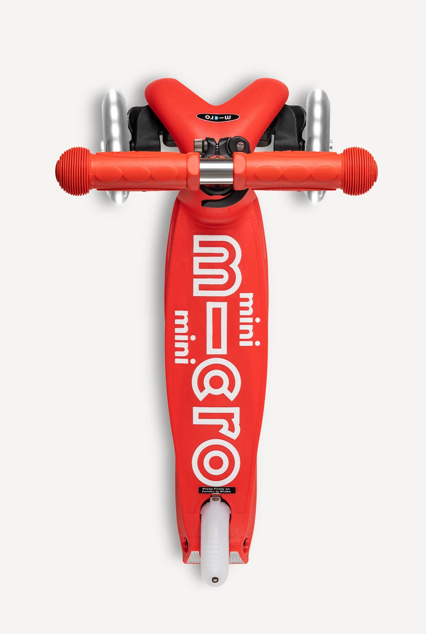 Red Micro Mini LED Scooter