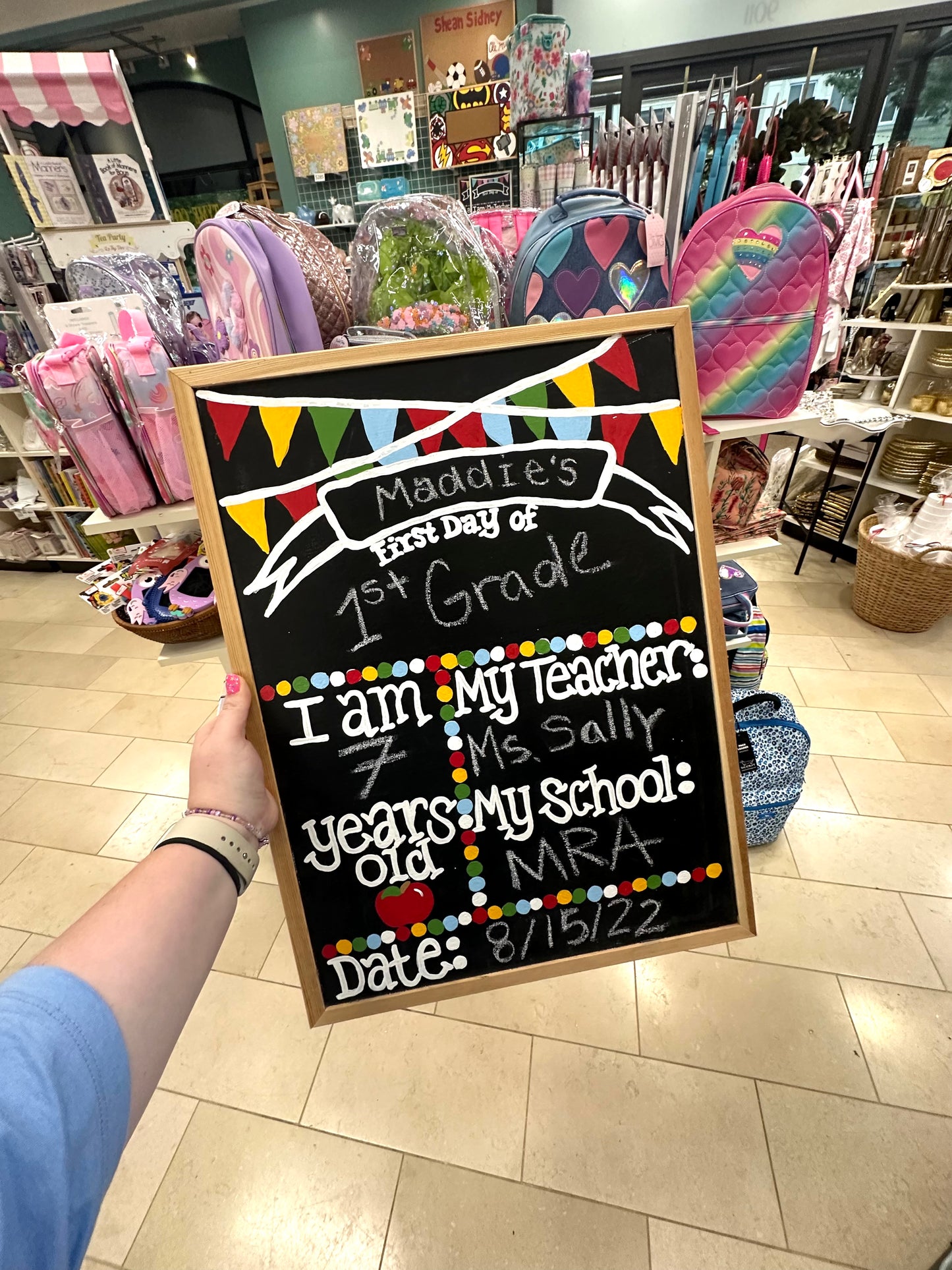 First Day of School Boards