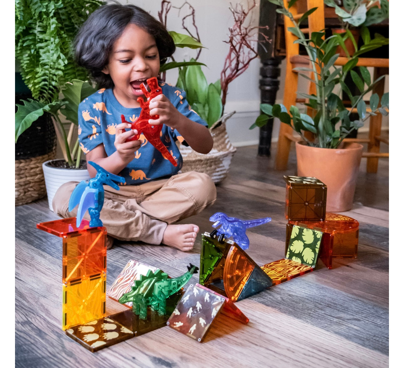 Magna-tiles Dino World 40 piece