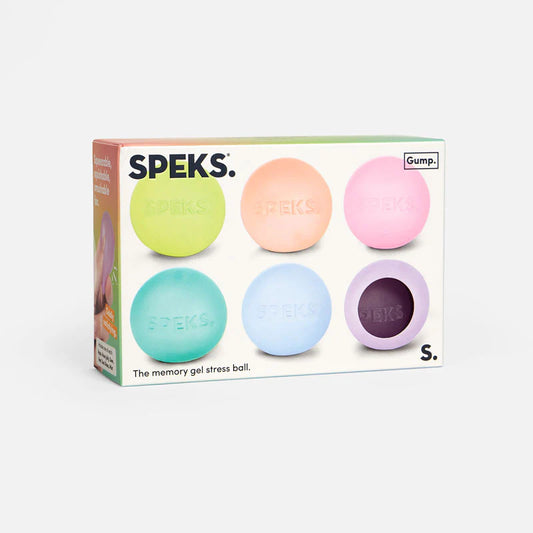 Gump Memory Gel Stress Ball Mini 6 Pack