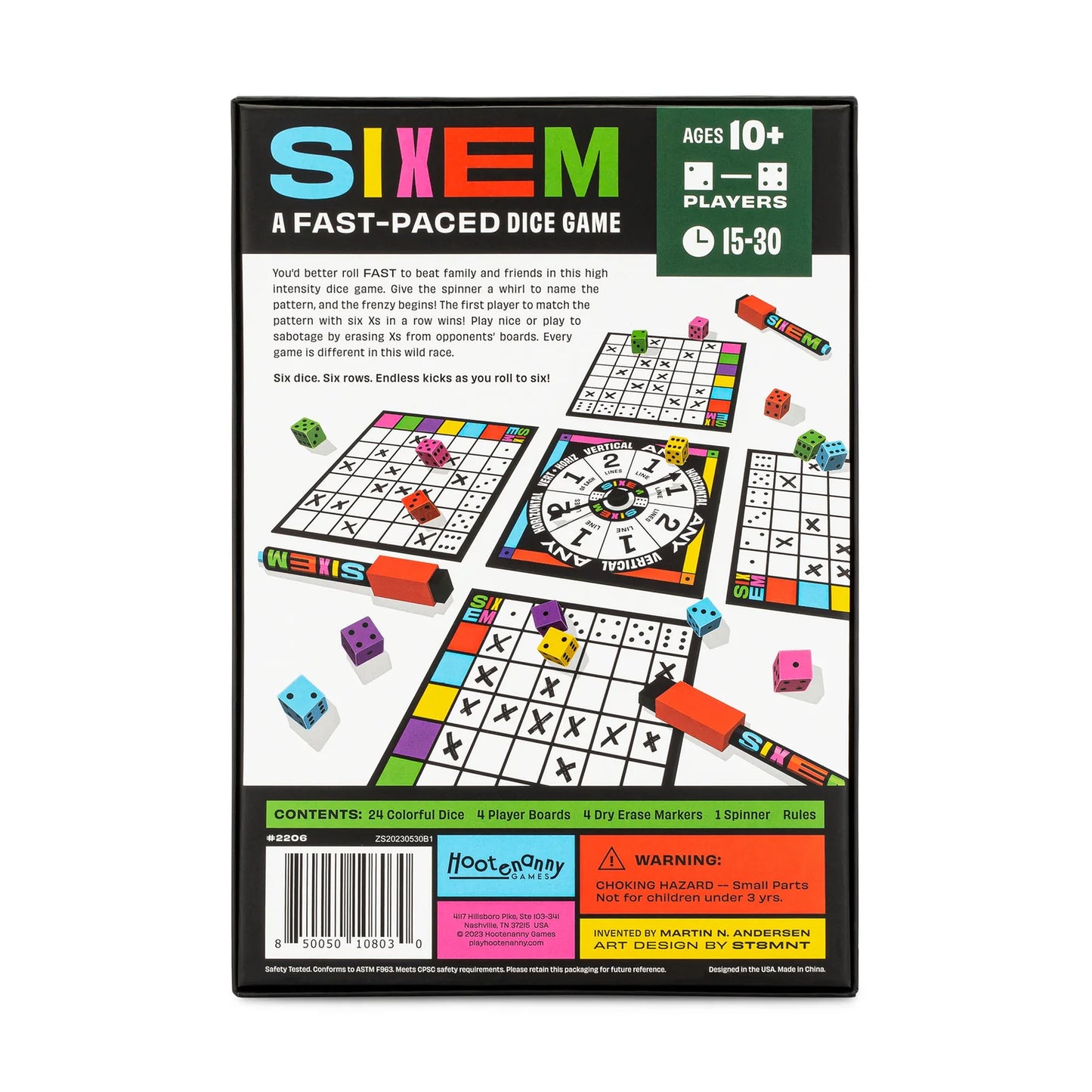 Sixem Dice Game