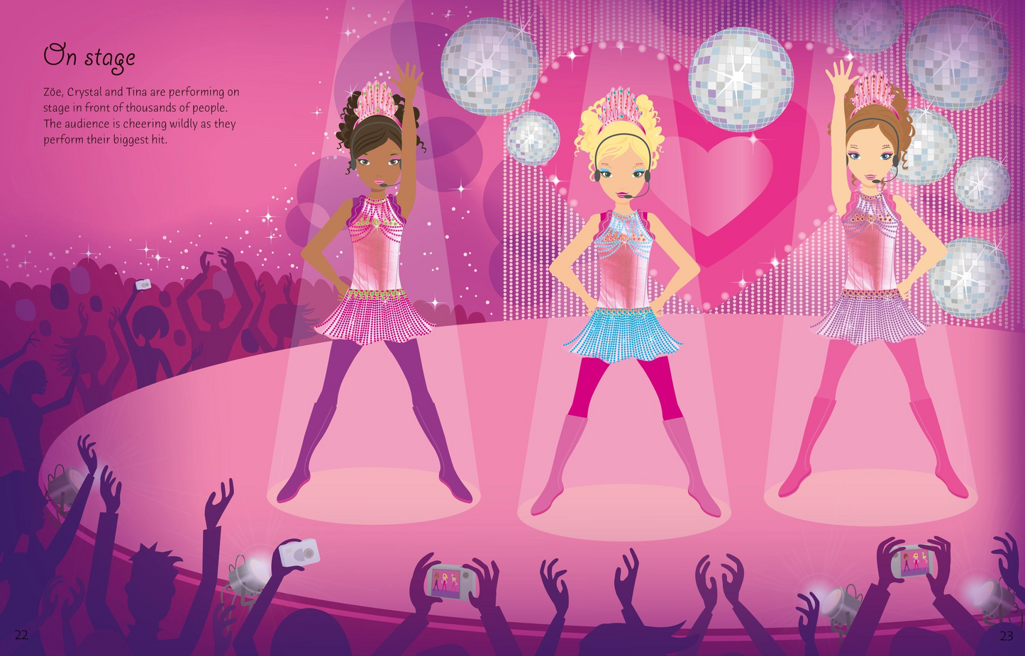 Sticker Dolly Dressing Popstars
