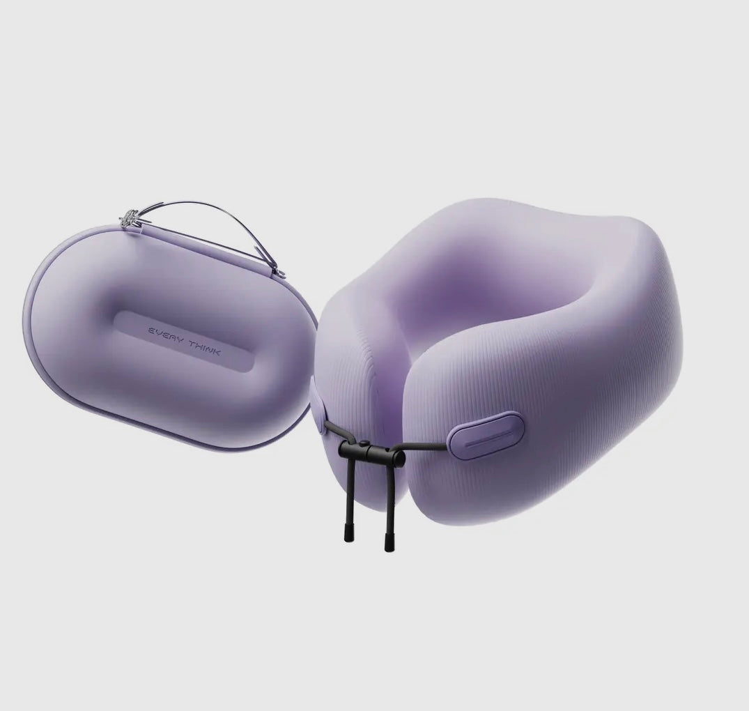 Purple Travel Pillow
