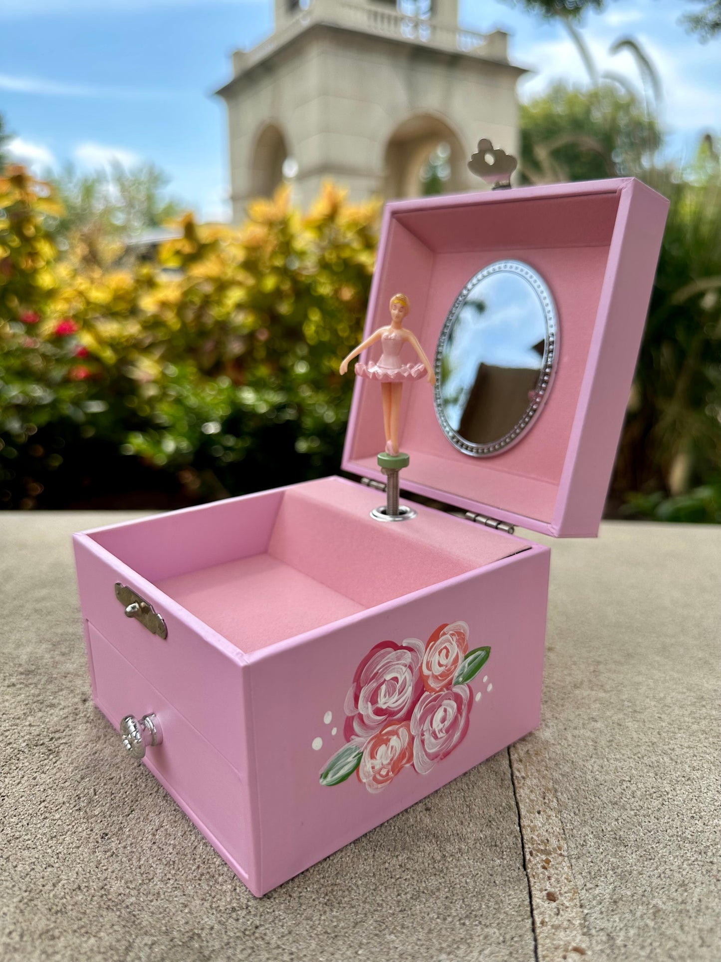 Small Musical Jewelry Box