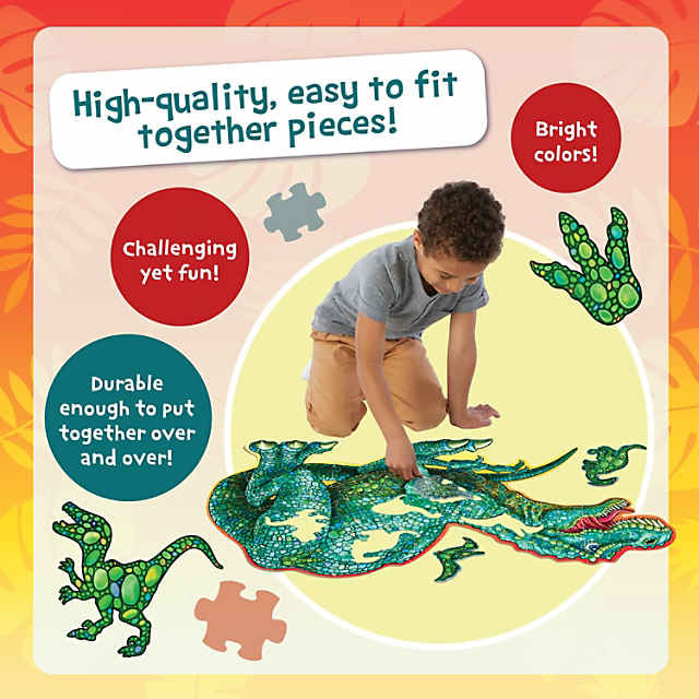 Shiny Dino Floor Puzzle