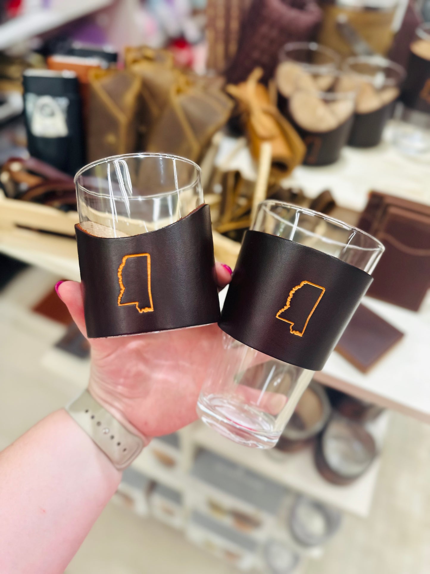 Mississippi Whiskey Glass