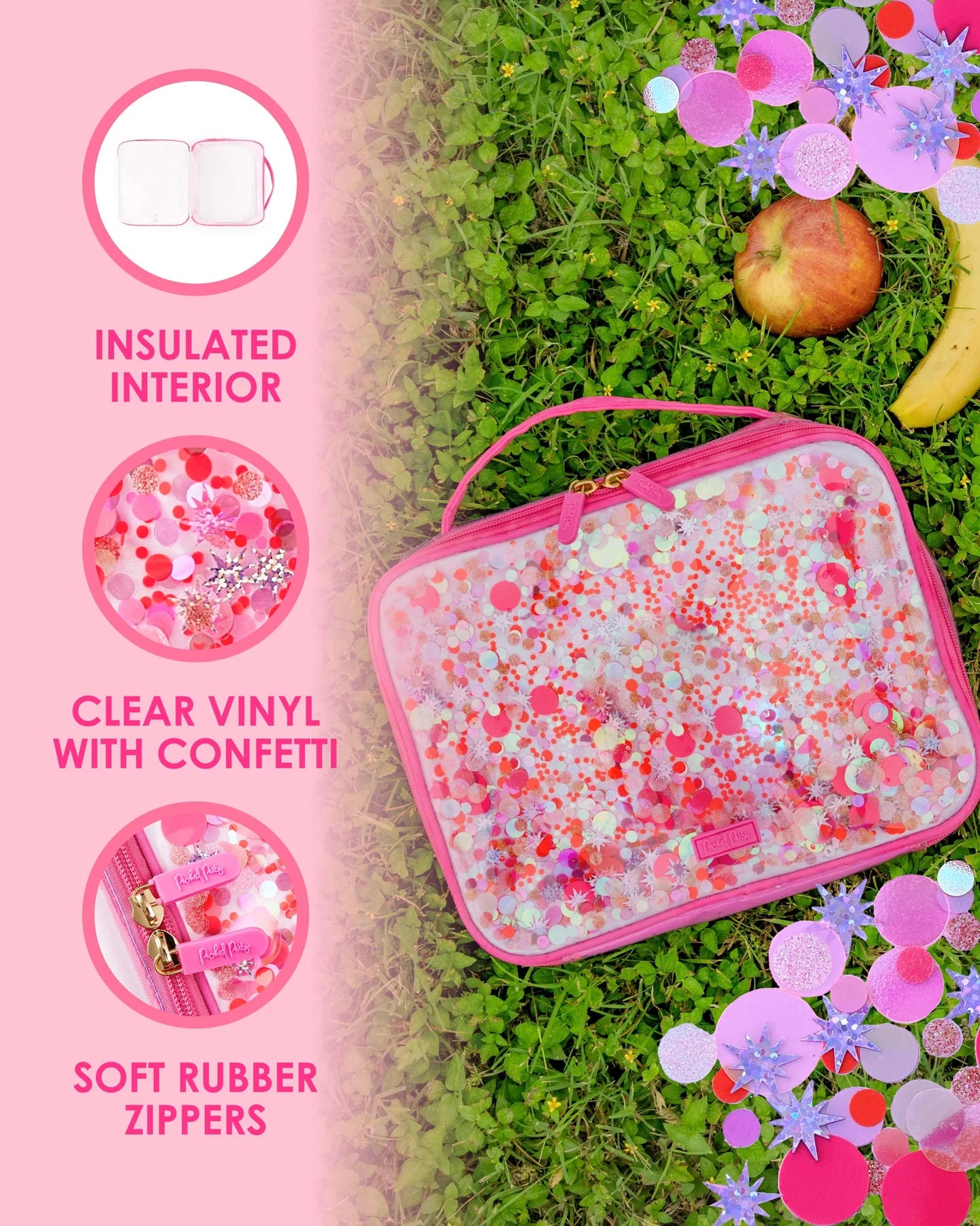 Packed Party Pink Party Lunchbox