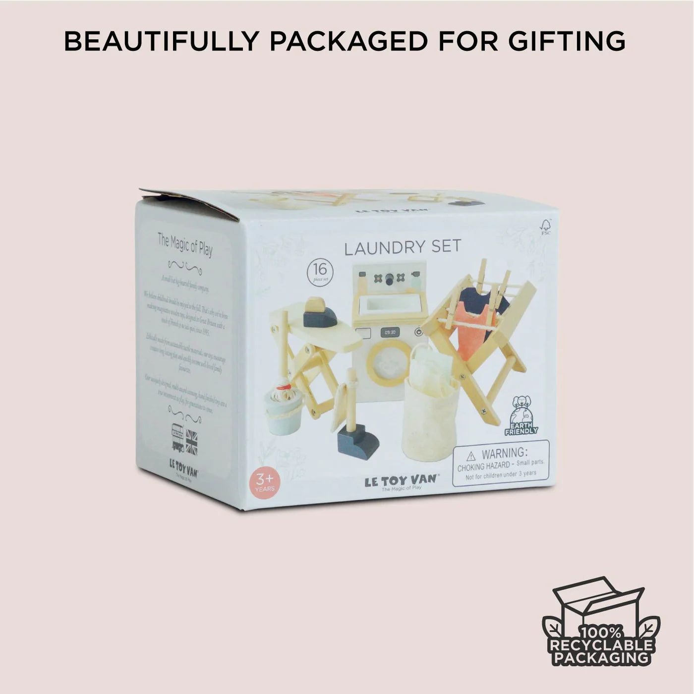 Laundry Room Dollhouse Furniture Set