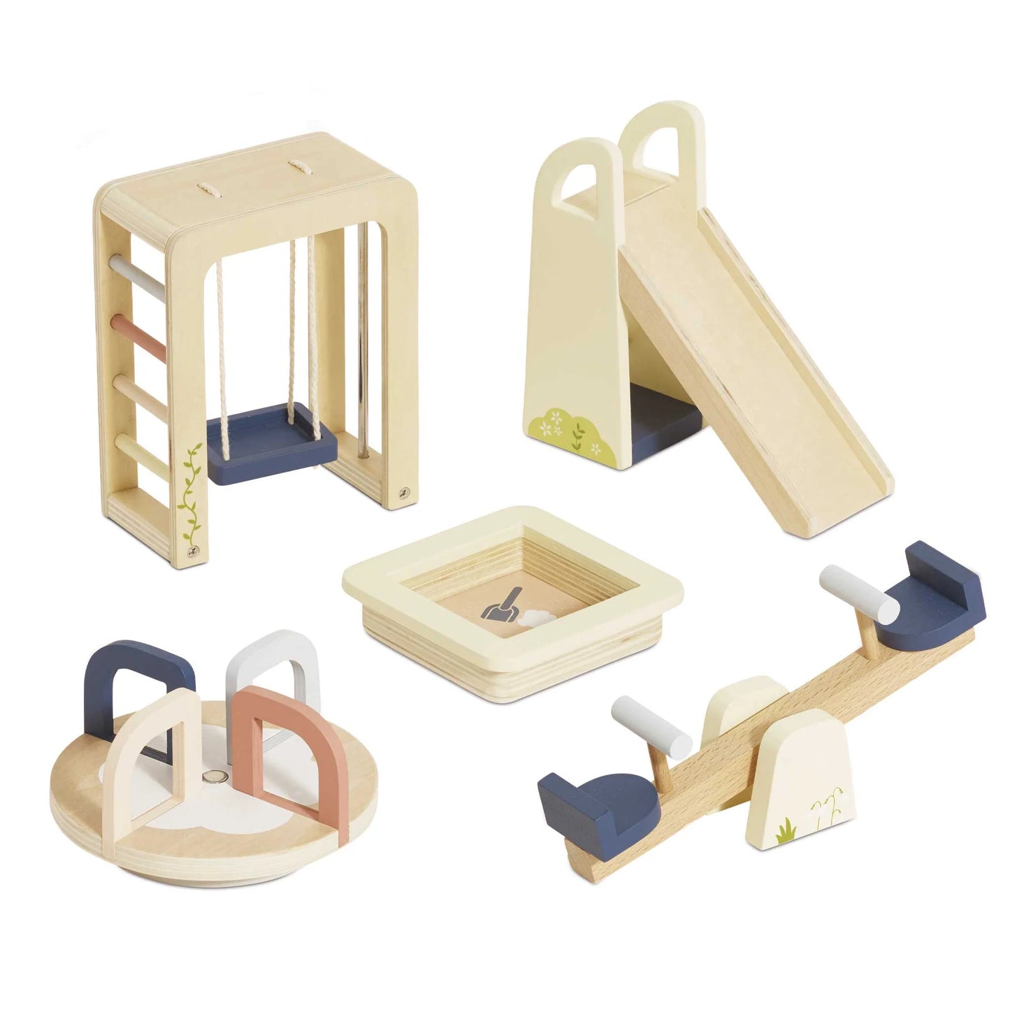 Outdoor Play Dollhouse Furniture Set